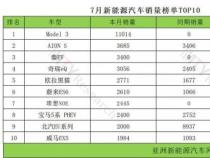 2022年3月SUV销量排行榜出炉,新能源车型成最大赢家 2022年3月SUV销量排行榜出炉,新能源车型成最大赢家