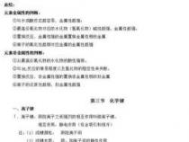 中考化学重点知识归纳：从基础知识到实践应用