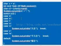 深入了解Java的Switch-Case语句：多类型支持与用法详解