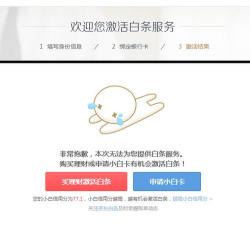 京东白条激活条件：满足这些要求才能成功开通
