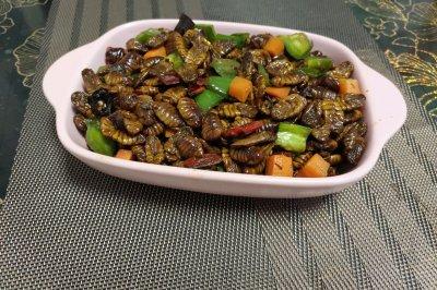 家常炒茧蛹的做法：简单又美味