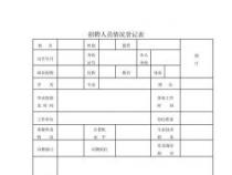 如何制作实用的招聘人员登记表：人事行政小伙伴的必备指南
