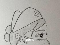 护士简笔画教程：轻松学画温馨白衣天使