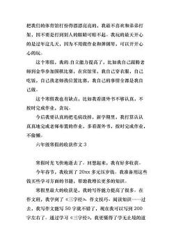 关于寒假的作文800字：快乐、自由与成长的交织乐章