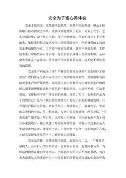 安全总结：生活中的安全意识与我的深刻心得体会